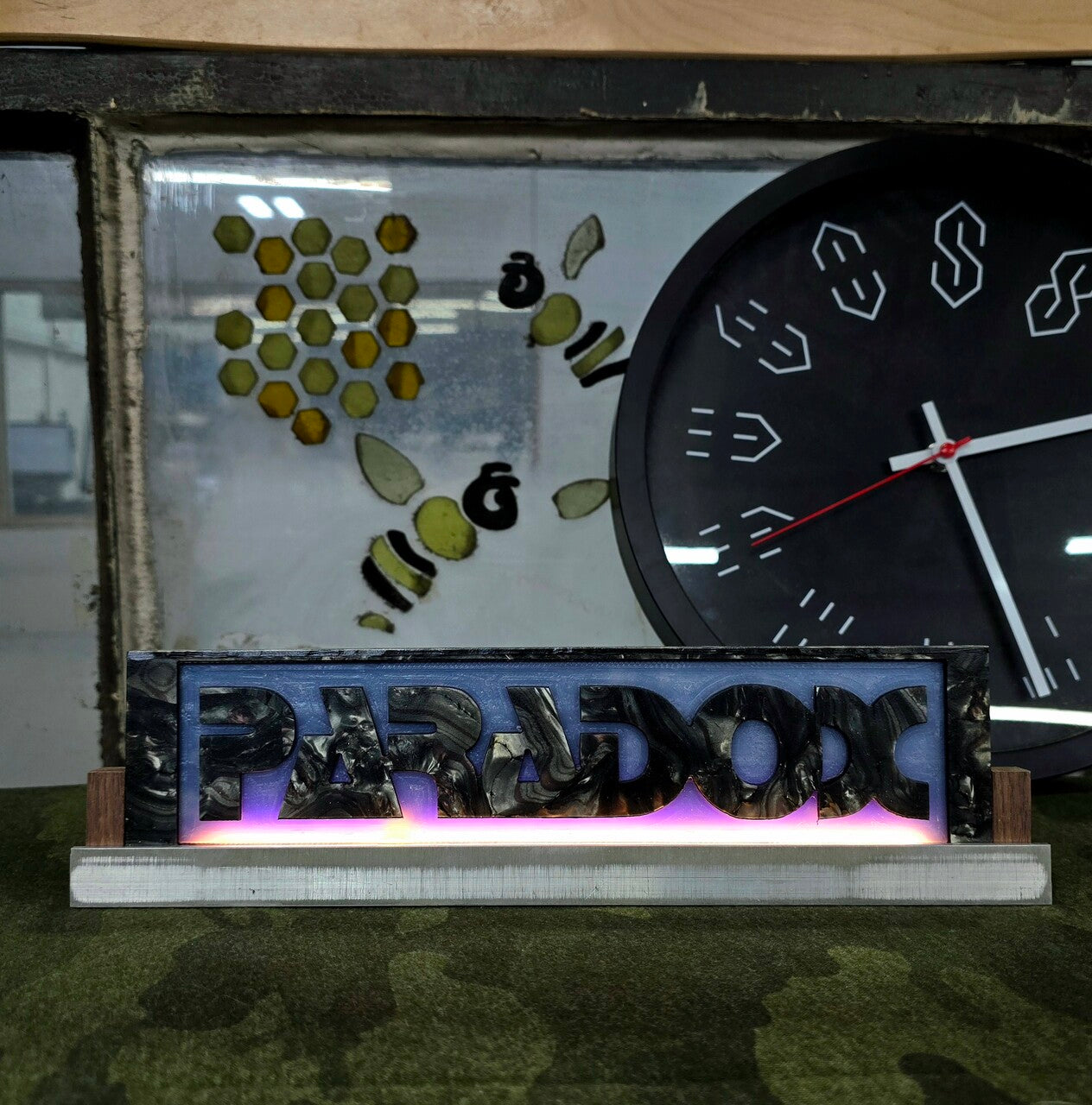 PARADOX Black Blue Aluminum