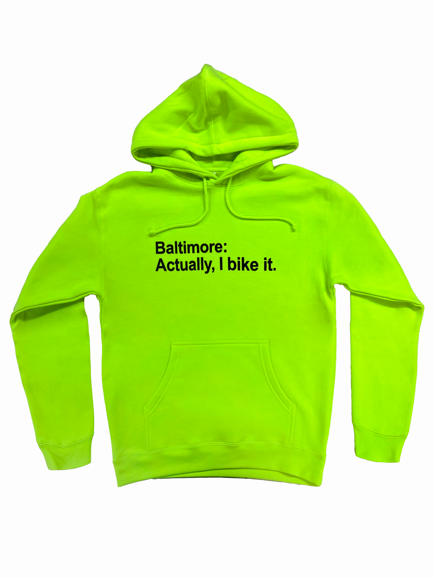 Baltimore: Actually, I bike it